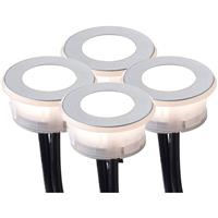 Sensio Halo Plinth Light 3CCT Multipack (4 Pack) in Silver