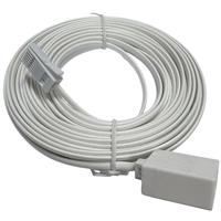 PROception Telephone Extension Cable 5m in White
