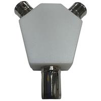 PROception TV/Radio Y Splitter 2 Way in White