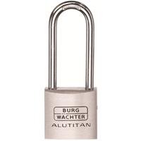 Burg-Wachter Burg-Wchter AluTitan Long Shackle Padlock 40 x 65mm in Aluminium