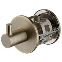 Union Jigtech Schema Orka Bathroom Turn & Release Handle Matt Antique in Brass Steel