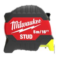 Milwaukee Stud Tape Measure 5m/16ft in Red