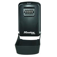 Master Lock Wall Mounted Key Safe 129 x 84 x 43 mm in Black Aluminium