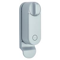 Yale Linus Smart Lock Escutcheon Cradle Smooth Satin in Silver