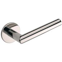 Union Jigtech Schema Minim Door Handle Polished (Pair) in Stainless Steel