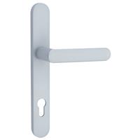 Yale Linus Smart Lock Backplate Handle in Silver