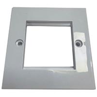 PROception Modular Faceplate 1 Gang in Grey