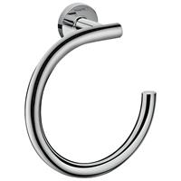 Hansgrohe Logis Universal Towel Ring in Chrome Brass