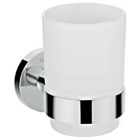 Hansgrohe Logis Universal Toothbrush Tumbler Neutral Finish in White Brass