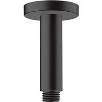 Hansgrohe Vernis Blend Ceiling Shower Connector 100mm Matt in Black Brass