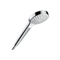 Hansgrohe Croma Select S 110 Multi EcoSmart Shower Handset White / Chrome in Chrome/White
