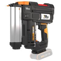 Worx Nitro 20V 18 Gauge Finish Nailer Body Only in Black