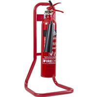Fire Chief Firechief Fire Extinguisher Stand Single in Red