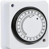 SLX Compact Mechanical Timer 24 Hour 16A in White