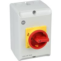 SLX Rotary Isolator Switch 4 Pole 63A in White