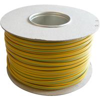 Termination Technology PVC Earth Sleeving 100m x 3mm in Green/Yellow