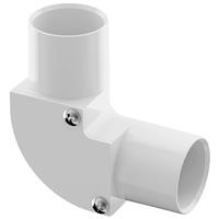 D-Line PVC Conduit Inspection Elbow 25mm in White