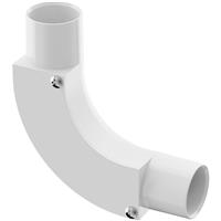 D-Line PVC Conduit Inspection Bend 25mm in White