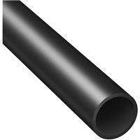 D-Line Speedway Round Conduit 2m 25mm in Black Steel