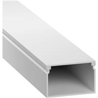 D-Line Mini Trunking 2m 38mm x 25mm Plain in White