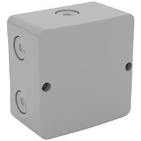D-Line IP65 Moulded Box 93mm x 93mm x 55mm Light in Grey Polycarbonate