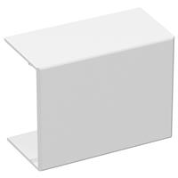 D-Line Mini Trunking Coupler 38mm x 25mm (2 Pack) in White