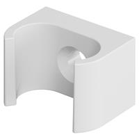 D-Line Oval Conduit Clips 16mm (5 Pack) in White