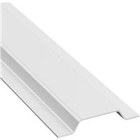 D-Line Speedway PVC Channelling 2m 25 x 7.5mm in White