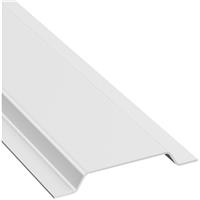 D-Line Speedway PVC Channelling 2m 38 x 7.5mm in White