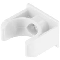 D-Line Speedway PVC Conduit Spring Clip Saddle 20mm (5 Pack) in White