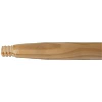 Hill Brush Company Threaded Wooden Broom Handle 4'6" x 1 1/8" (1400mm x 28mm) in Natural