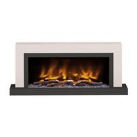 Be Modern Pryzm Vardo Electric Wall-Hung Timber Fireplace 57" & Anthracite in Cashmere