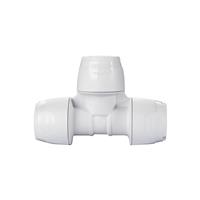 Hep2O Keyless Equal Tee 10mm in White