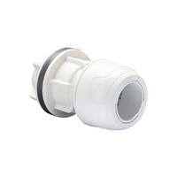 Hep2O Keyless Tank Connector 22mm x 3/4" in White