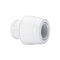 Hep2O Keyless Demountable Stopend 15mm in White