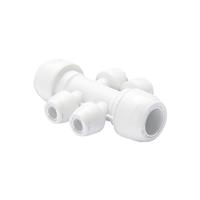 Hep2O Keyless Four Port Manifold All Socket 22 x 10mm in White