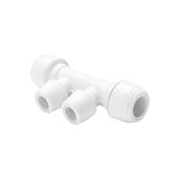 Hep2O Keyless Two Port Manifold All Socket 22 x 15mm in White