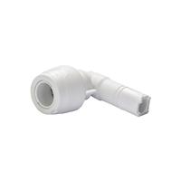 Hep2O Keyless 90 Spigot Elbow 15mm in White