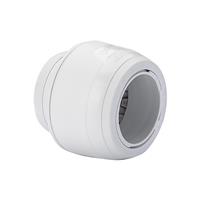 Hep2O Keyless Demountable Stopend 28mm in White
