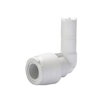 Hep2O Keyless 90 Spigot Elbow 10 x 15mm in White
