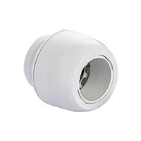 Hep2O Keyless Demountable Stopend 22mm in White
