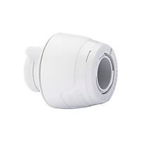 Hep2O Keyless Demountable Stopend 10mm in White