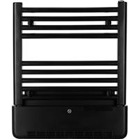 TCP Towel Radiator with Heater in Black