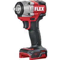 Flex 18V Brushless 1/2" Compact Cordless Impact Wrench Body Only in Black/Red