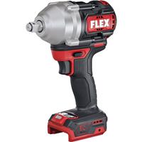 Flex 18V Brushless 1/2" Cordless 750Nm Impact Wrench Body Only in Black/Red