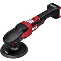 Flex 18V Brushless Cordless Rotary Polisher Body Only in Black/Red