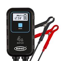 Ring Automotive Ring Smart Battery Charger & Maintainer RSC904-6/12V in Black