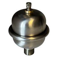 Tower Shock Arrestor 1/2" BSP in Silver