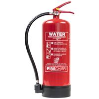 Fire Chief Firechief Water Fire Extinguisher 6L in Red