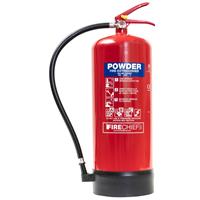 Fire Chief Firechief Powder Fire Extinguisher 9kg in Red